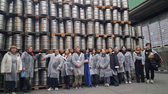 Виїзні практичні заняття на ПрАТ «ОБОЛОНЬ»