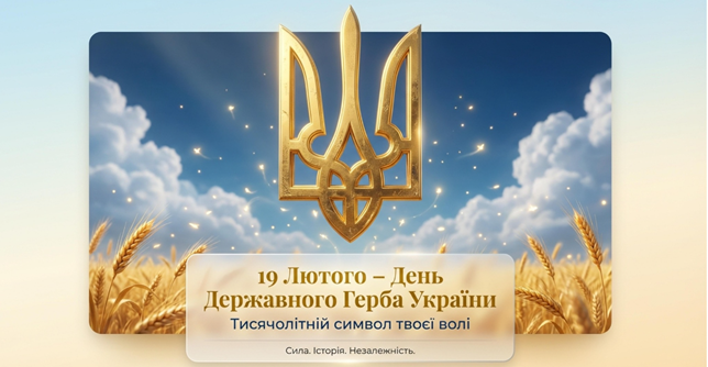 19 лютого – День Державного Герба України